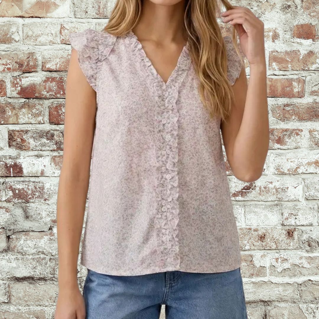 Kari V Neck Top