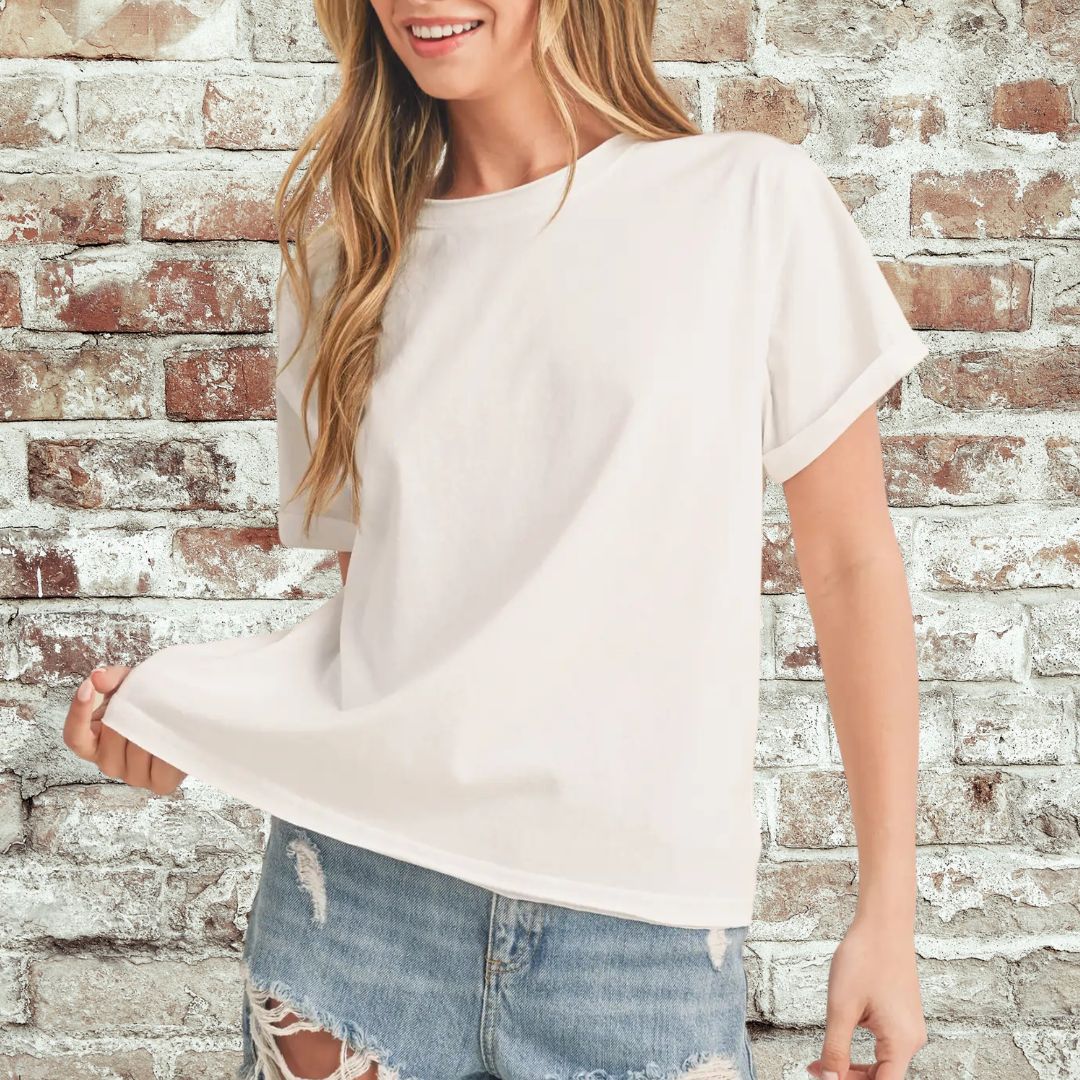 Mali White Tee