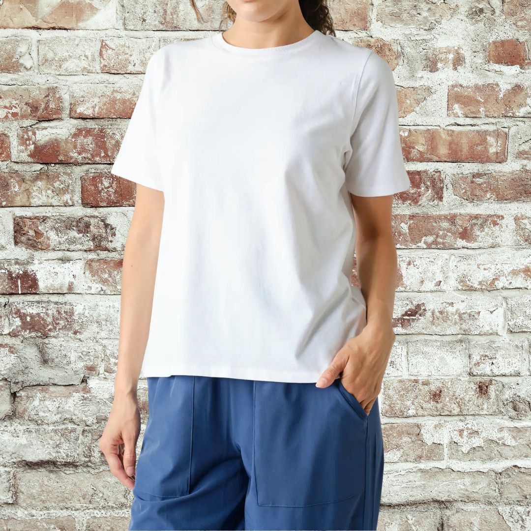 White Tee