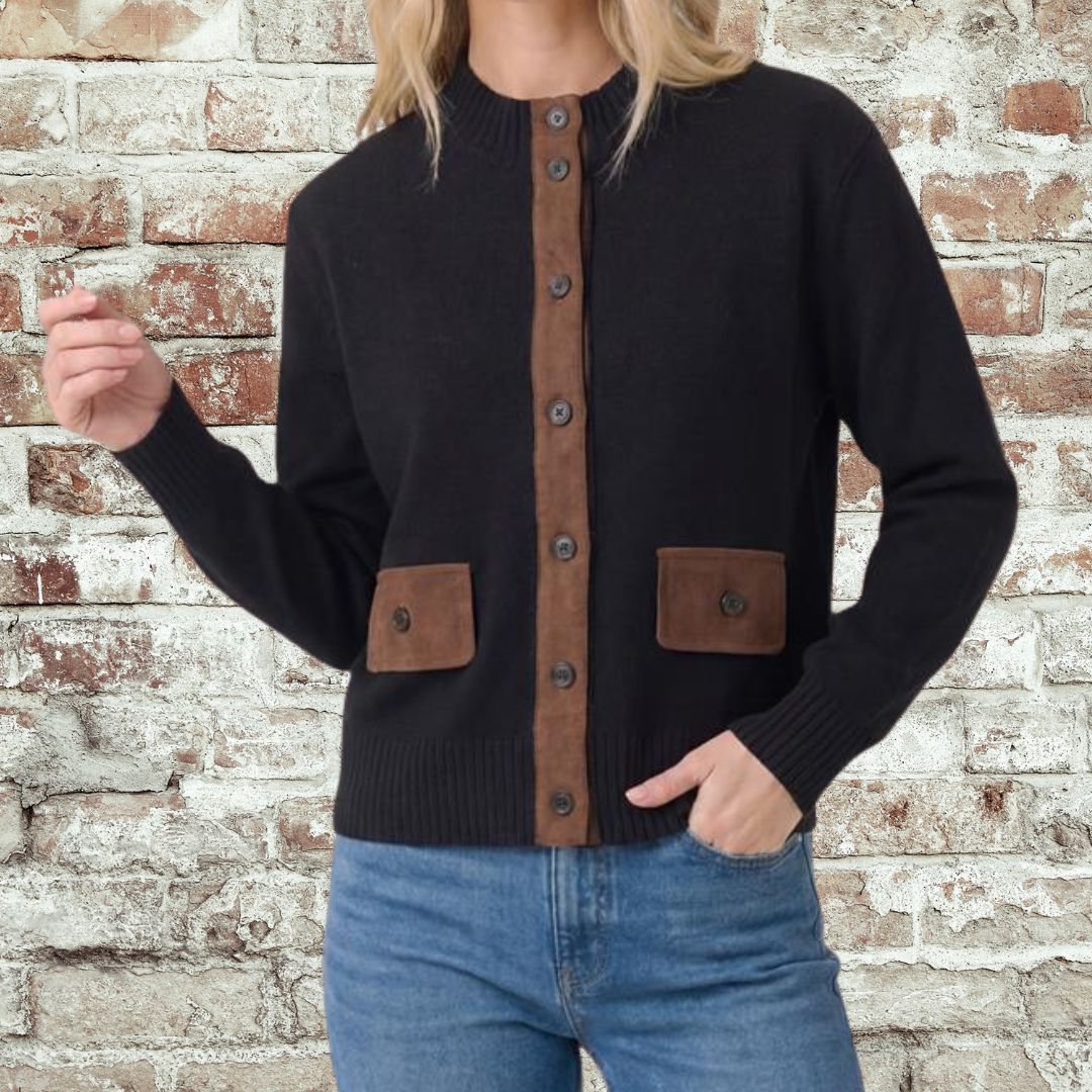 Black Sweater Jacket