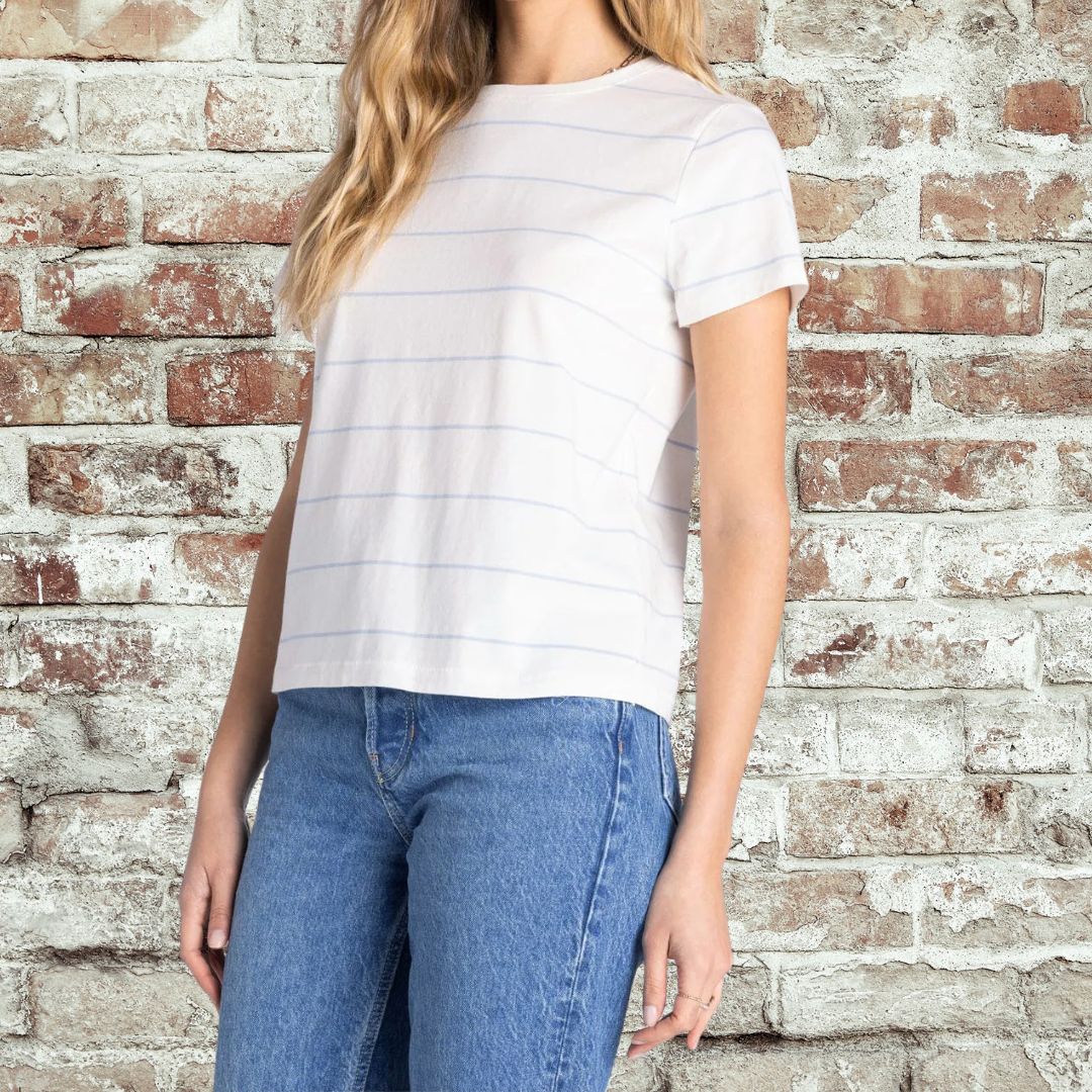 Blue Stripe Asher Tee