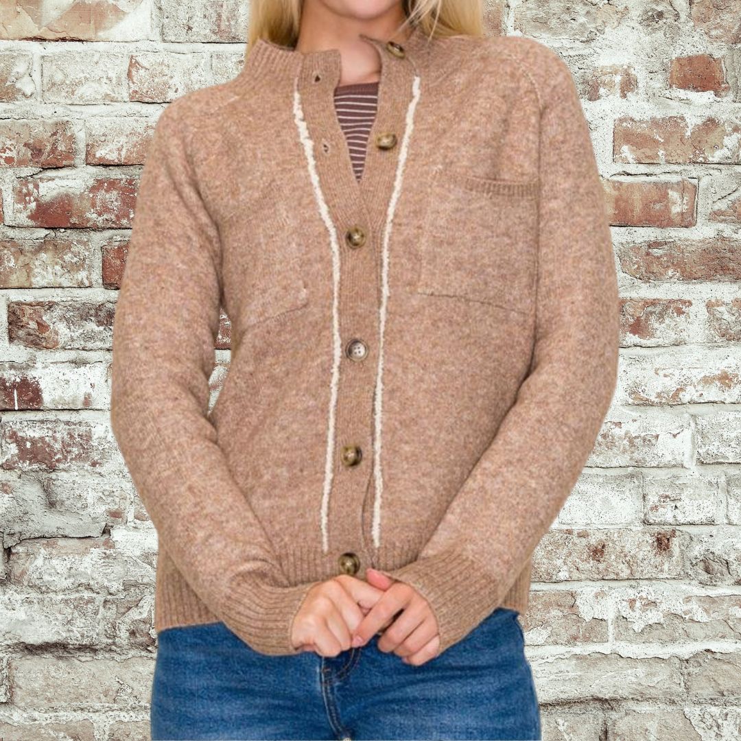 Mocha Cardigan Jacket