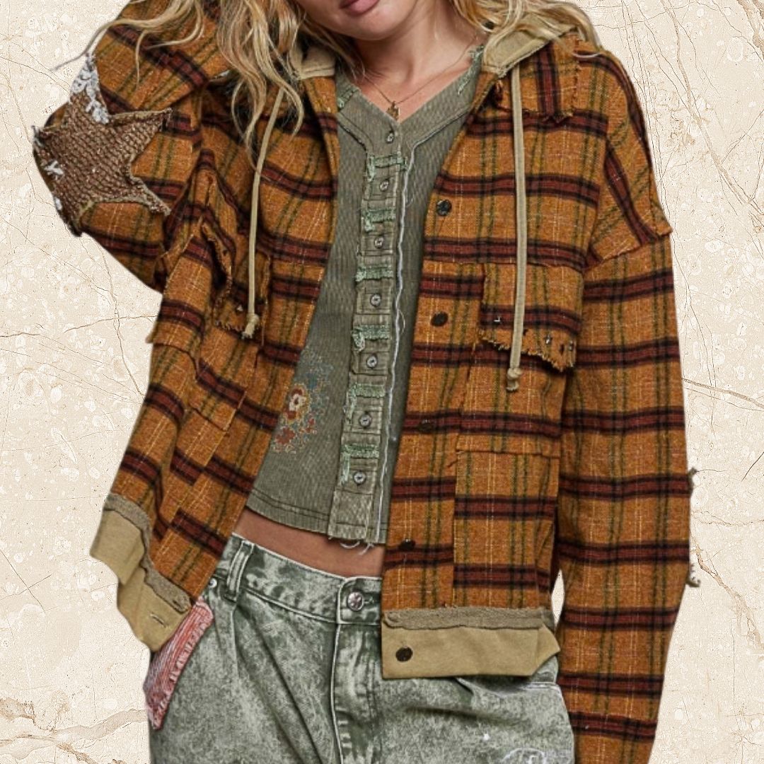 Honey Hoodie Jacket Top