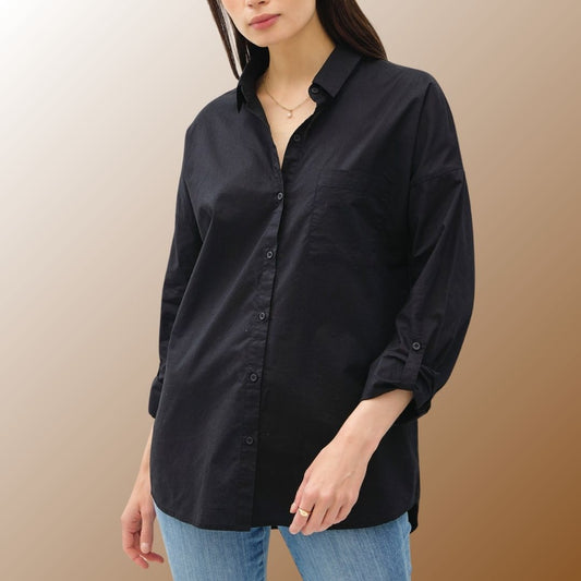 Black Button Up