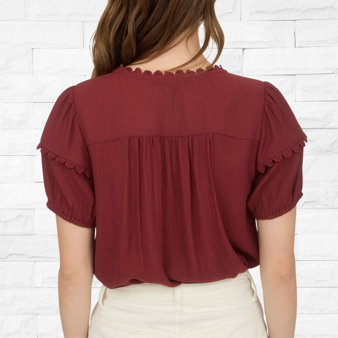 Tie Puff Top