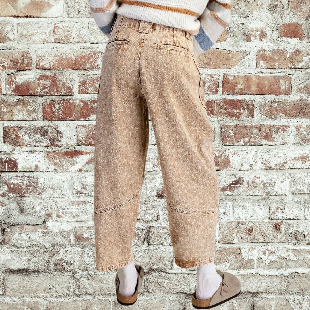 Latte Print Pants
