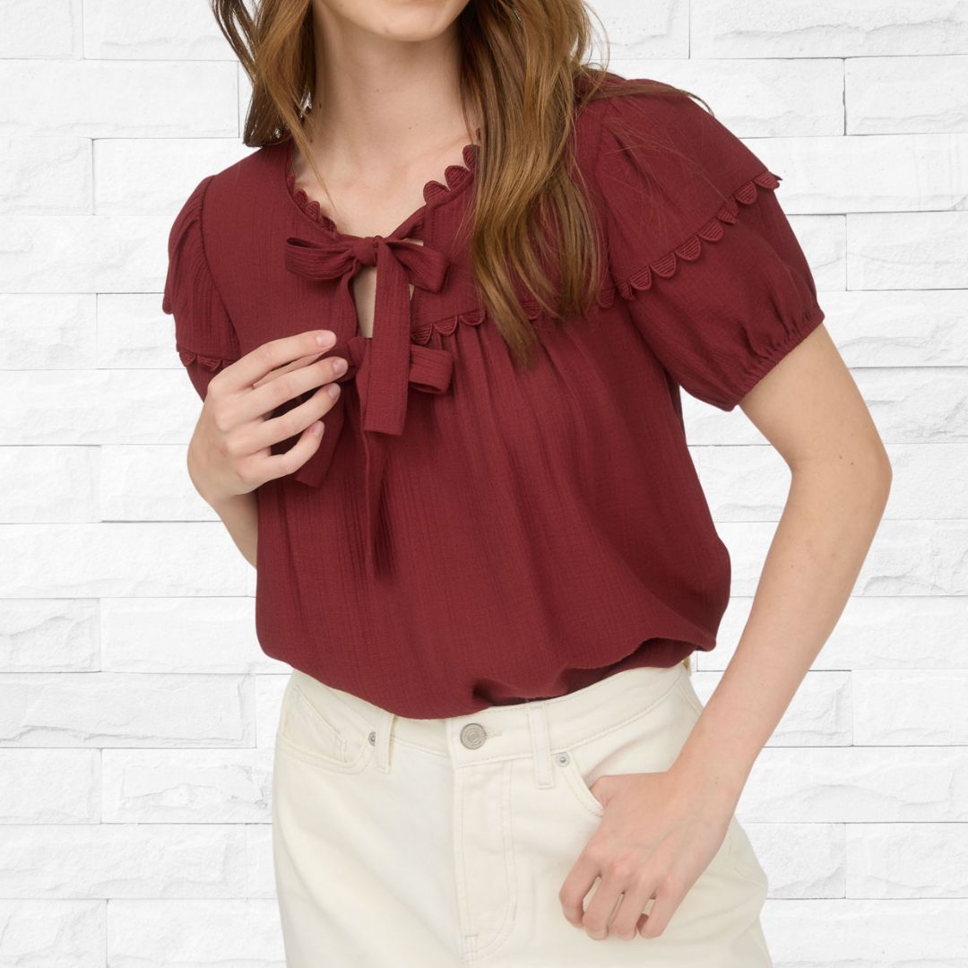 Tie Puff Top
