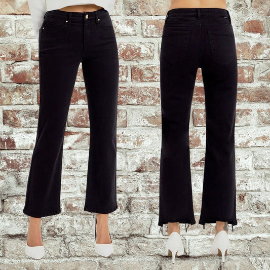 Black Straight Jeans