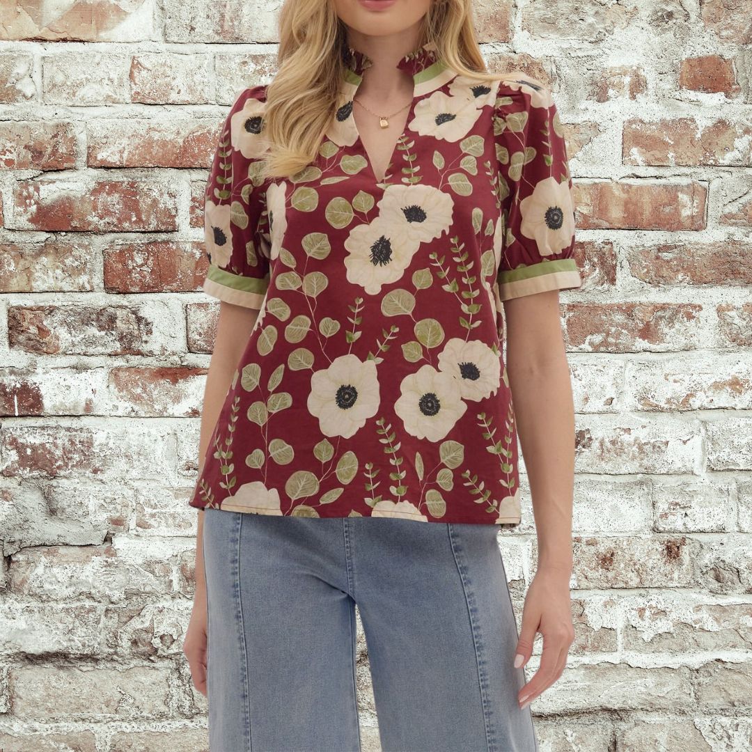 Taylor Floral Top