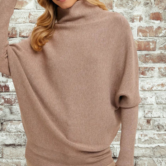 Latte Slouch Pullover