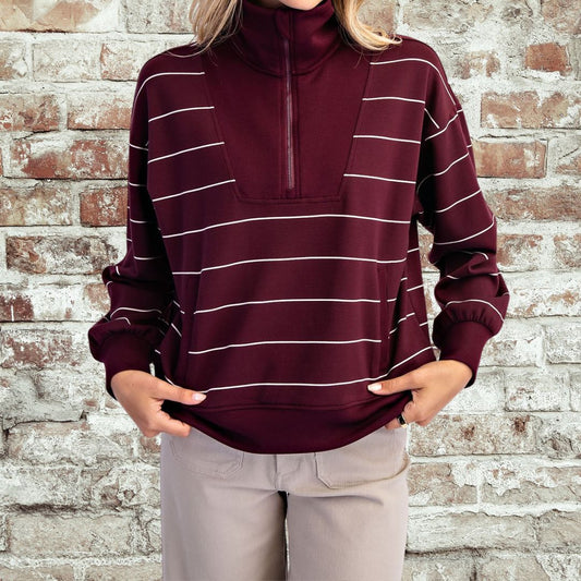 Cherry Cream Pullover