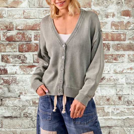 Vintage Blue Cardigan