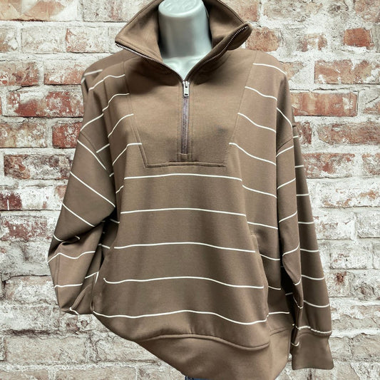 Espresso Cream Pullover