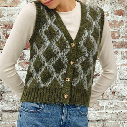 Argyle Vest