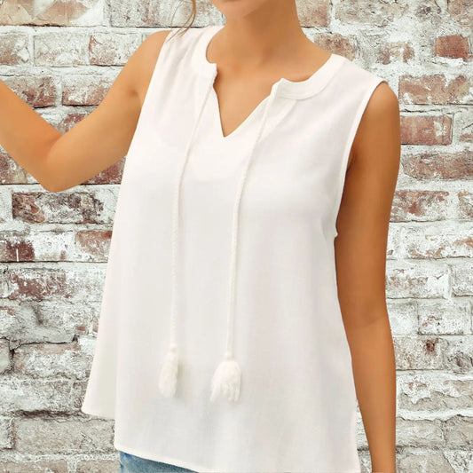 Linen Tank Top