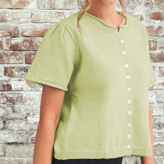 Celery Button Sweater