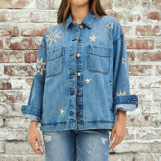 Star Embo Jacket-Plus