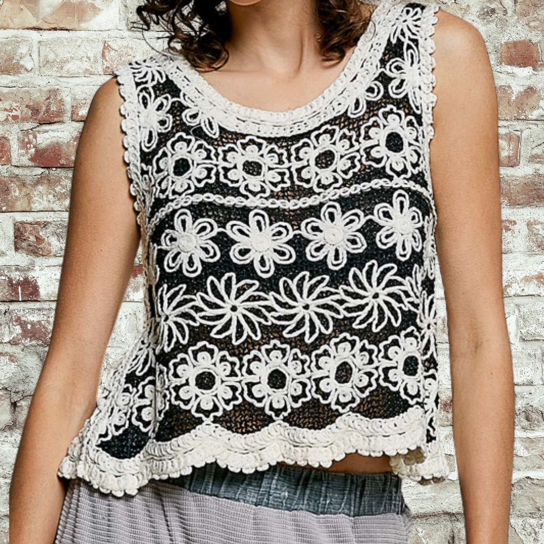 Crochet Knit Tank