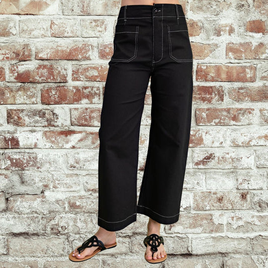 Black Wide Leg Pant