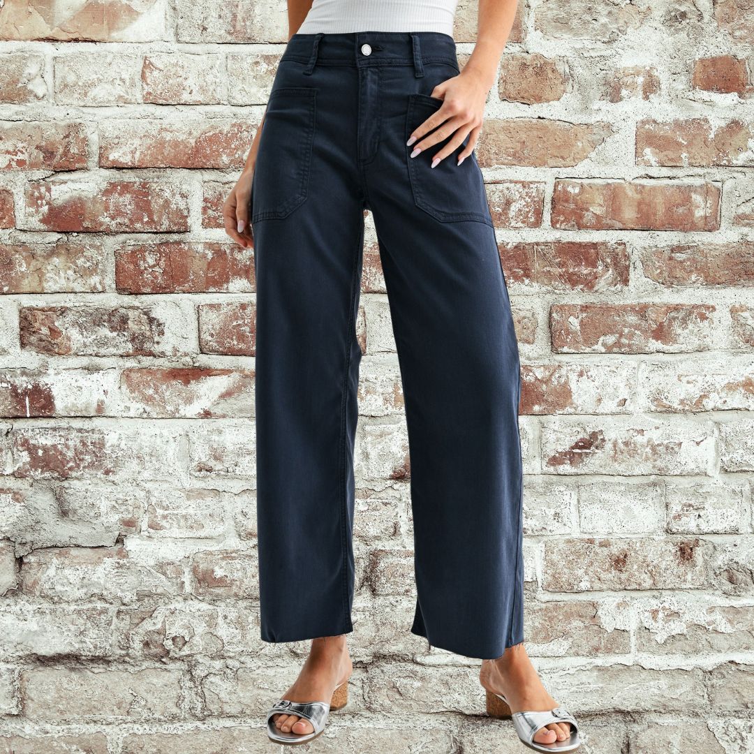 Navy Twill Pants