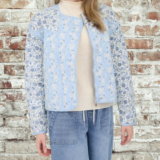 Floral Quilted Jacket