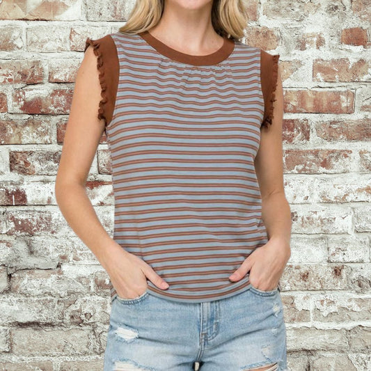 Hazelnut Knit Top
