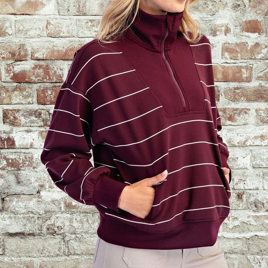 Cherry Cream Pullover