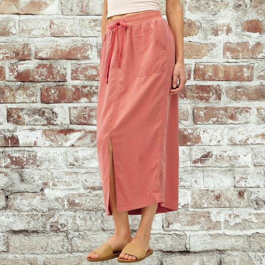 Dusty Terracotta Skirt