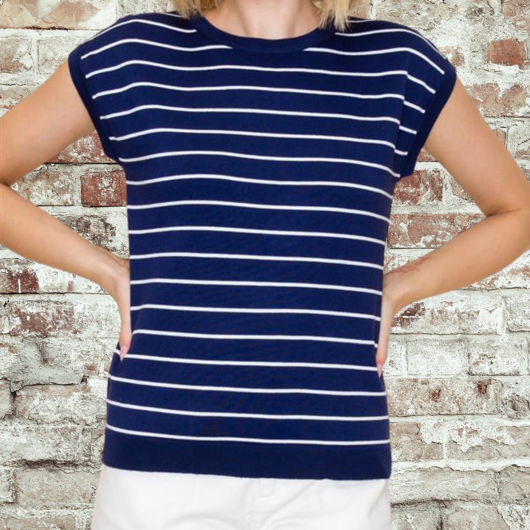 Navy SS Sweater