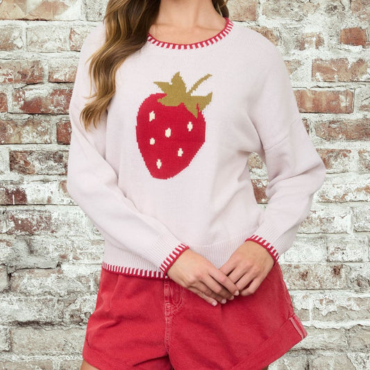 Strawberry Sweater