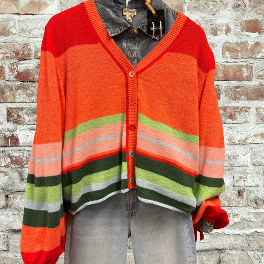 Stripe Multi Cardigan
