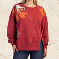 Flower Oversized Sweatshirt