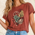 Abstract Floral Tee