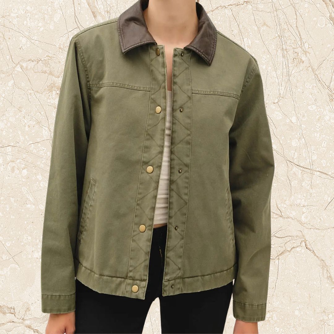 Olive Chore Jacket