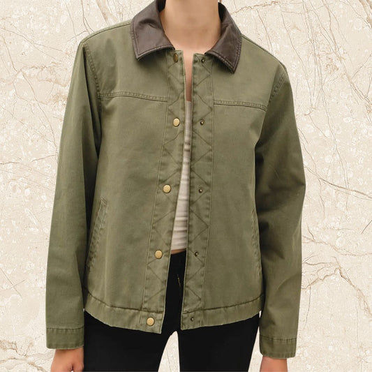 Olive Chore Jacket
