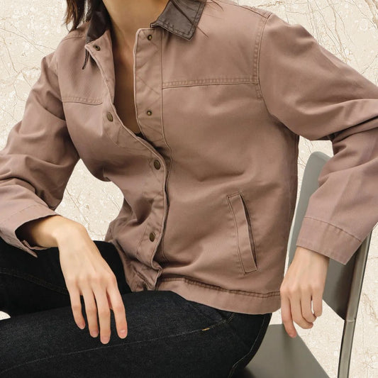 Mauve Chore Jacket