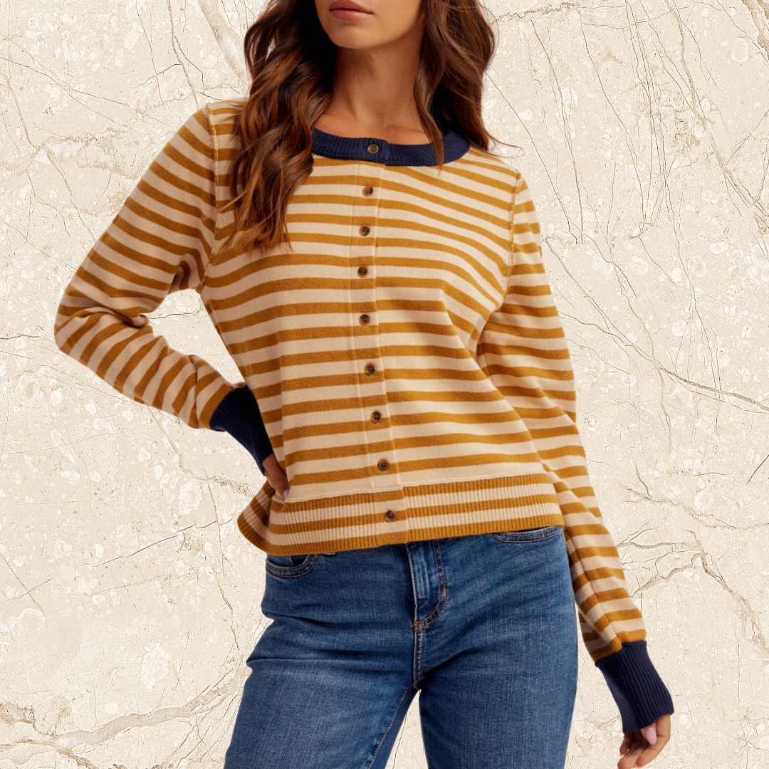 Ryan Stripe Cardigan