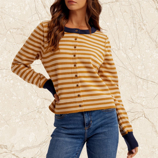 Ryan Stripe Cardigan