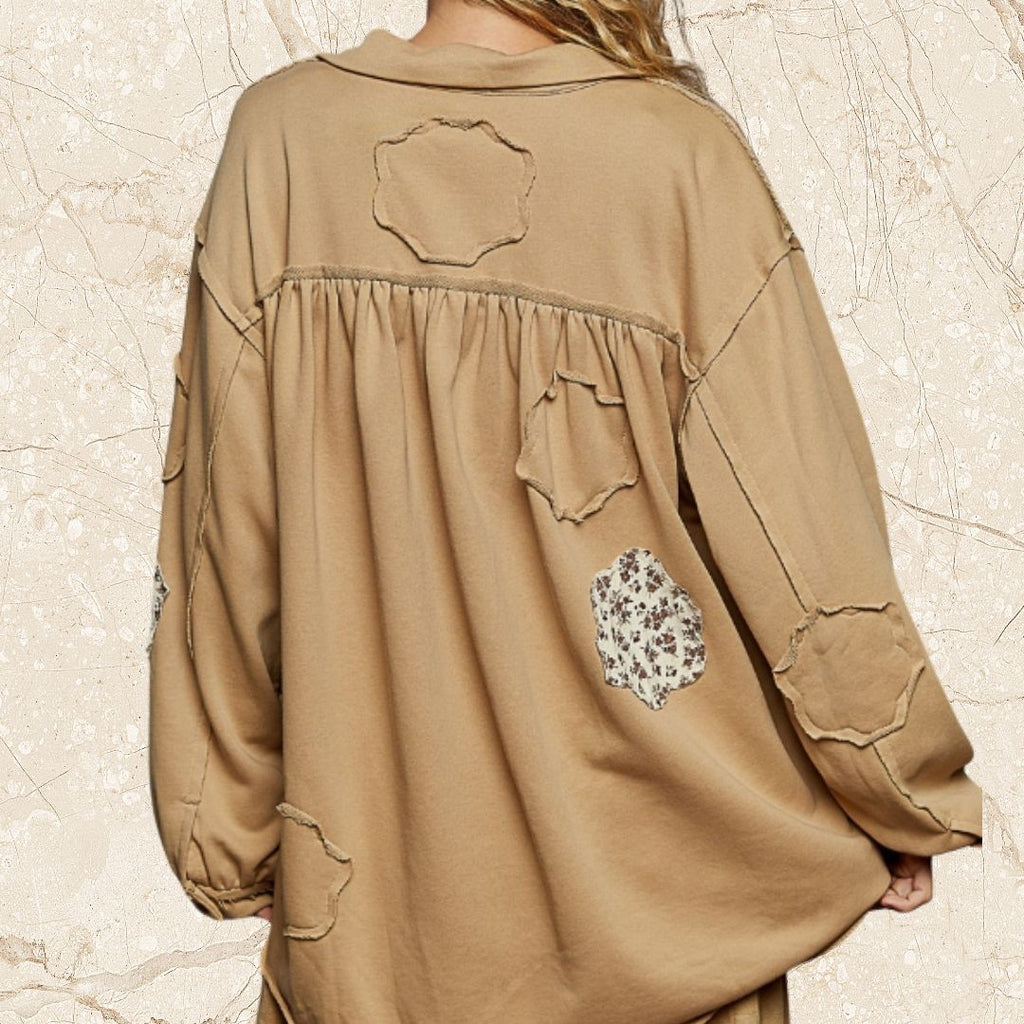 Mocha Flower Jacket