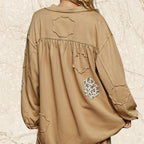 Mocha Flower Jacket
