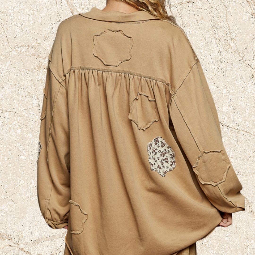 Mocha Flower Jacket