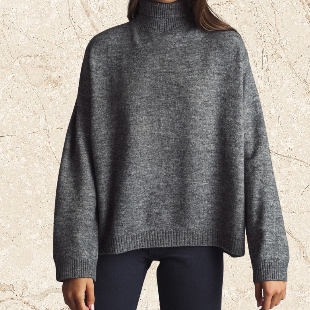 Turtle Neck Sweater Top